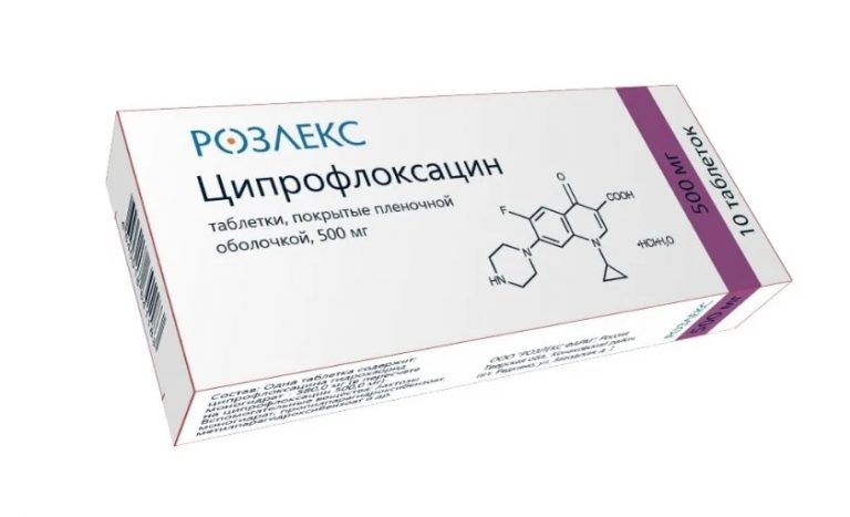 Ципрофлоксацин — инструкция по применению, аналоги