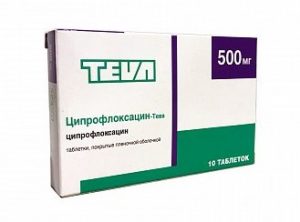 Ципрофлоксацин тева